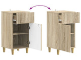 2 Piece Bathroom Cabinet Set ARNHEM Sonoma Oak Engineered Wood 3418010