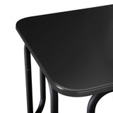 Coffee Table Black 100 x 50 x 45 cm Engineered Wood 8007723