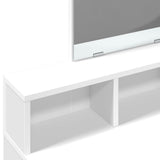 Dressing Table with Mirror White 80x41x144.5 cm 848171