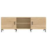 TV Cabinet Sonoma Oak 150x30x50 cm Engineered Wood 829103