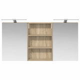 Bathroom Cabinet Set 3 pcs 120 x 10.5 x 60.5 cm Engineered wood 3403738