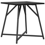 Side Table Set 2 pcs Black Oak 869726