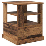 Bedside Cabinet Old Wood 50 x 50 x 60 cm Engineered Wood 881408