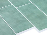 Decorative Stickers 20 pcs Grey Green 29 x 21 cm 42046151