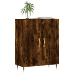 ZNTS Sideboard Smoked Oak 69.5x34x90 cm Engineered Wood 827705