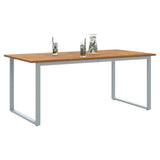 Garden Dining Table Grey 180 x 90 x 75 cm 4010596