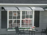 Front Door Canopy, Outdoor Awning, 303 x 96cm Rain Shelter for Window, Porch and Front/Back Door, T3398P314729
