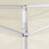 Party Tent Folding Cream 200 x 200 x 315 cm Oxford Fabric 42023519