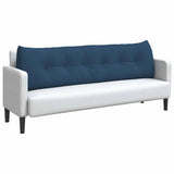 Back Pillow Blue 180 x 24 x 50 cm Fabric 42014565