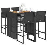 Garden Bar Set Black 3328886