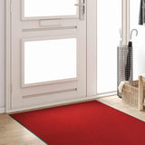 Doormat Red and Black 120 x 250 cm 100% Polyamide 4100725