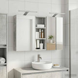 Bathroom Cabinet Set 3 pcs 80 x 10.5 x 50 cm Engineered wood 3403659