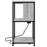 Bedside Cabinet Grey Sonoma 38 x 31 x 61 cm Engineered Wood 859456