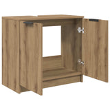 Bathroom Cabinet with Storage Artisan Oak 64.5 x 33.5 x 59 cm 880744