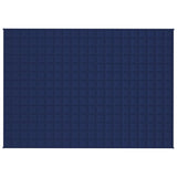 Weighted Blanket Blue 137x200 cm Single 6 kg Fabric 3154796