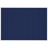 Weighted Blanket Blue 135x200 cm Single 10 kg Fabric 3154798