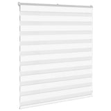 Zebra Blind White 135x100 cm Fabric Width 130.9 cm Polyester 4014736