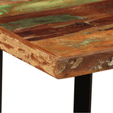 ZNTS Bar Table Solid Reclaimed Wood 120x60x107 cm 245440