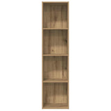Book Cabinet/TV Cabinet Old Wood 36x30x143cm Engineered Wood 855812