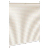 Plisse Blind 110x125cm Creme 240646