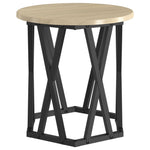 ZNTS Nesting Side Tables 2 pcs Sonoma Oak Engineered Wood 868244