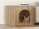 Cat House Artisian Oak 53 x 52 x 62 cm Engineered Wood 8000715