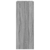 ZNTS Shoe Cabinet Grey Sonoma 74.5x37.5x100 cm Engineered Wood 848435