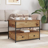 Coffee Table Old Wood 70 x 50 x 54.5 cm Engineered Wood 883048