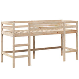 Loft Bed with Ladder and Roof without Mattress 80x200 cm 3282112