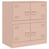 Sideboard Pink 67x39x73 cm Steel 841650