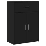 Sideboards 2 pcs Black 60x30x84 cm Engineered Wood 3276596