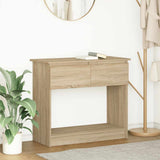 Console Table with Drawers Sonoma Oak 85.5x38.5x74.5 cm 861393