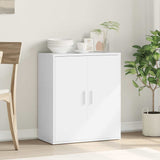 Sideboard White Engineered wood Medium Sideboard Rectangular 840513