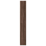 Bookcase Brown Oak 40x24x176 cm Engineered Wood 857798