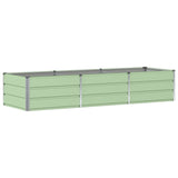 Planter Green 240 x 80 x 45 cm Steel 42018246