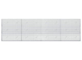 Gabion with 3.5 mm Wire and 5x2.5 cm Mesh 400x20x150 cm 3461690