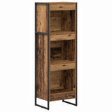 Book Cabinet Old Wood 40 x 30 x 121 cm Engineered Wood 886370