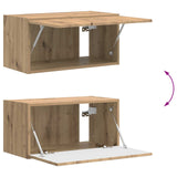 TV Cabinet Set Wall-mounted 4 pcs Artisan Oak Engineered Wood 3409050