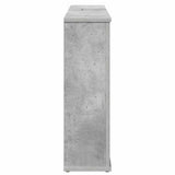 Electric Fireplace Concrete 114 x 18 x 58.5 cm Engineered wood 8021058