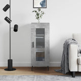 Sideboard Concrete Grey 34.5x34x90 cm Engineered Wood 828816