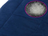 Weighted Blanket Blue 150x200 cm 11 kg Fabric 350793