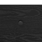 Coffee Table Black Oak 70 x 50 x 54.5 cm Engineered Wood 883050