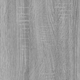 Vitrine Cabinet Grey Sonoma 82,5x30,5x80 cm Engineered Wood 815616