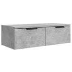 Wall Cabinets 2 pcs Concrete Grey 68x30x20 cm Engineered Wood 3115895