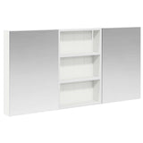 Bathroom Cabinet Set 3 pcs 120 x 10.5 x 60.5 cm Engineered wood 3403728