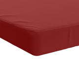 2-Piece Bench Cushions SOEST 2 pcs 100% Polyester Wine Red 949833