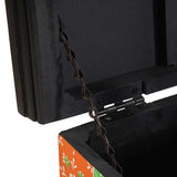 Storage Box Multicolour 40 x 30 x 30 cm Solid Mango wood 4017591