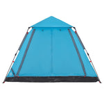 Camping Tent Dome 5-Person Blue Quick Release 4004147