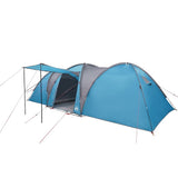 Family Tent Dome 8-Person Blue Waterproof 4009429