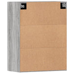 Wall Mounted Cabinets 2 pcs Grey Sonoma Engineered Wood 3197903